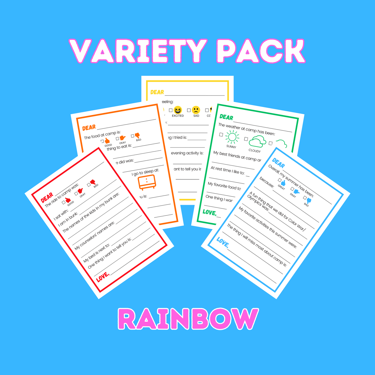 Variety Pack - Rainbow