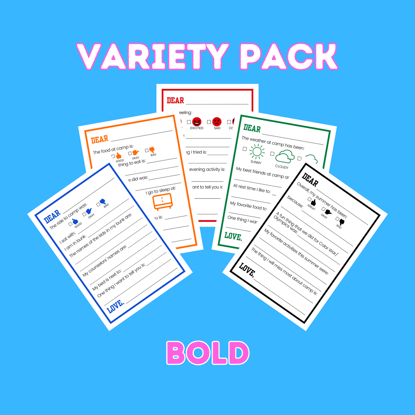 Variety Pack - Bold