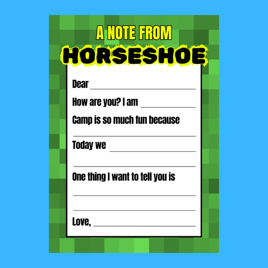 Camp Cards - Blocks (Fill-In)