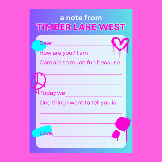 Camp Cards - Splatter (Fill-In)