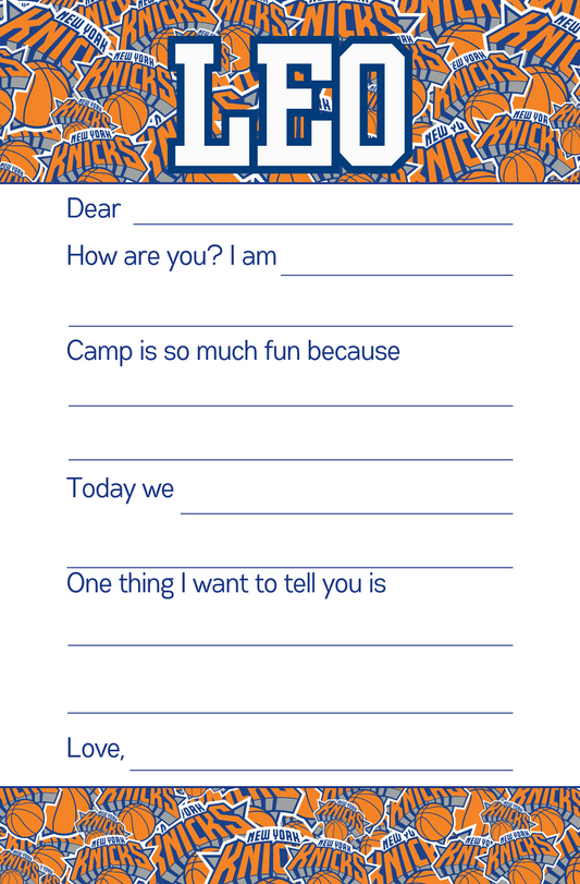 Sports Logo Jumble Notepad