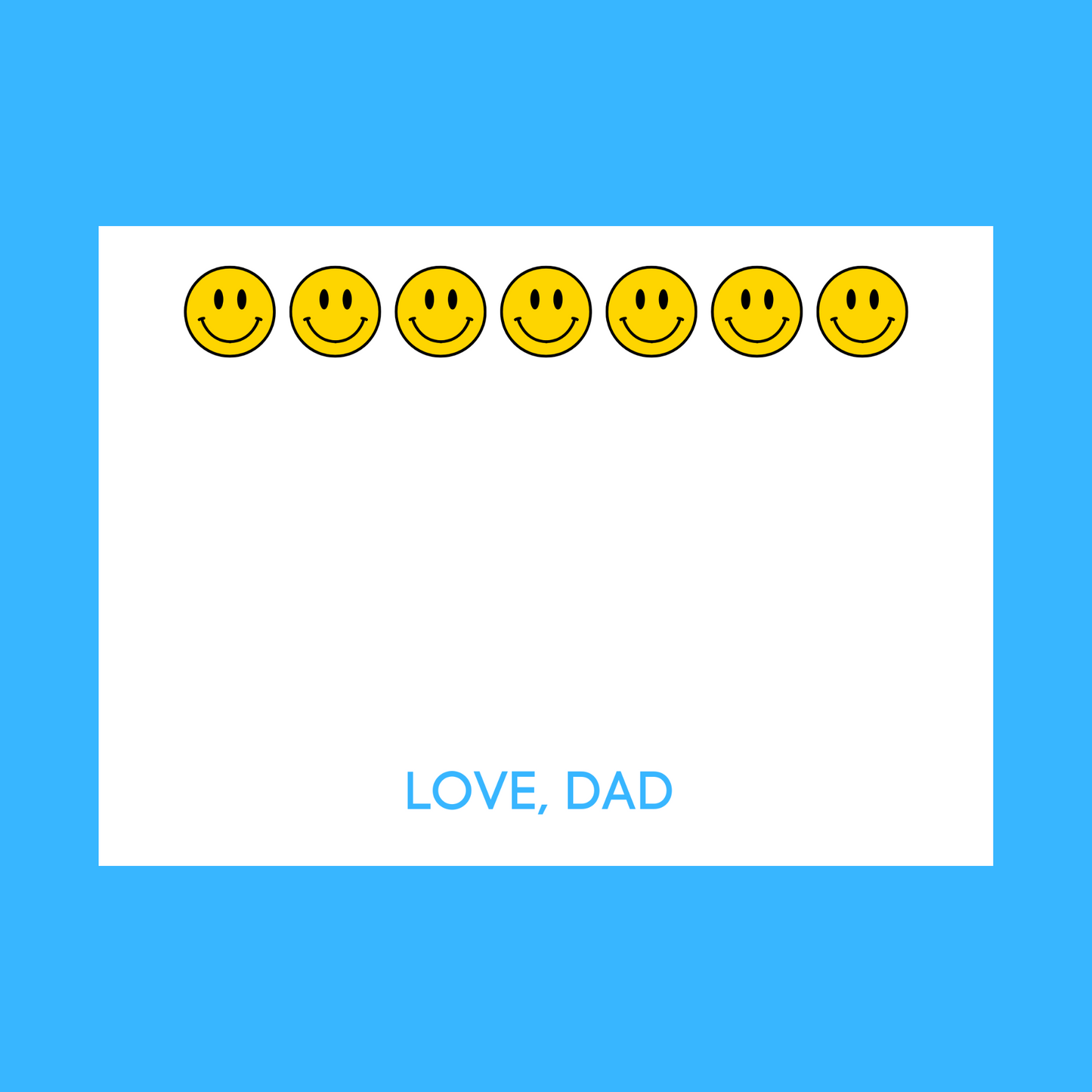 Notes From Home - Smile Dad