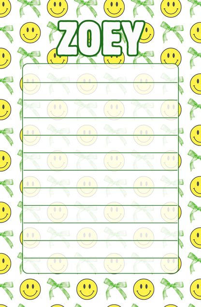 Icon Jumble Notepad