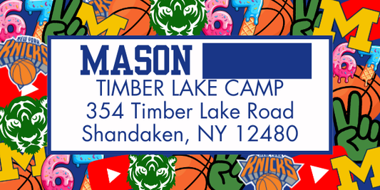 Favorite Things Jumble Labels