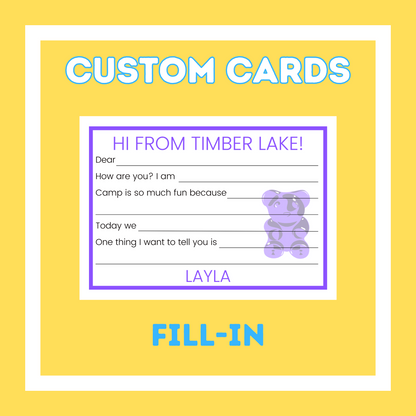 Custom Cards - Fill-In