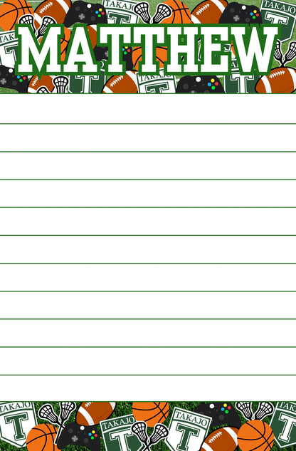 Favorite Things Jumble Notepad