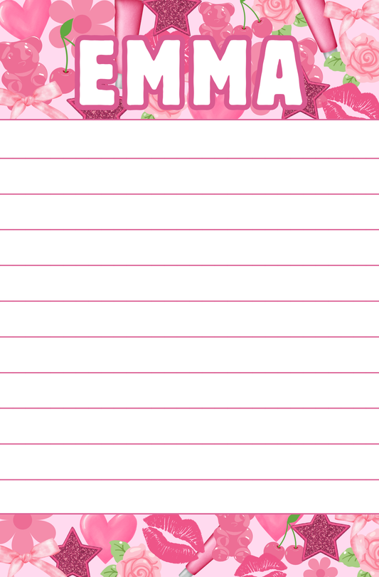 Favorite Things Jumble Notepad