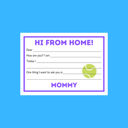 Custom Fill-In Cards - FROM HOME