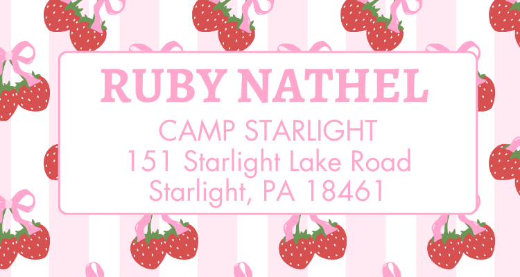 Address Labels - Berries