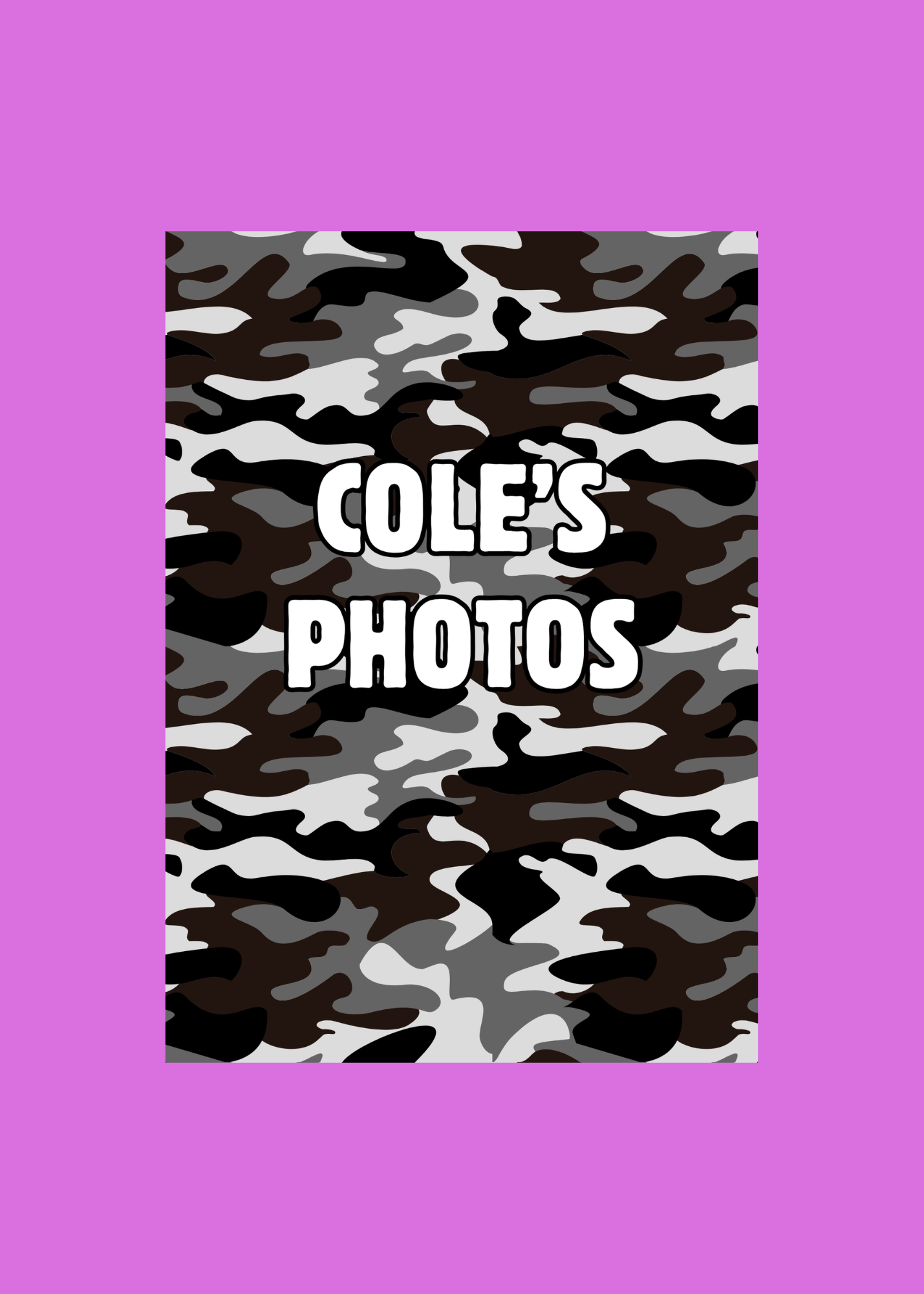Custom Photo Album