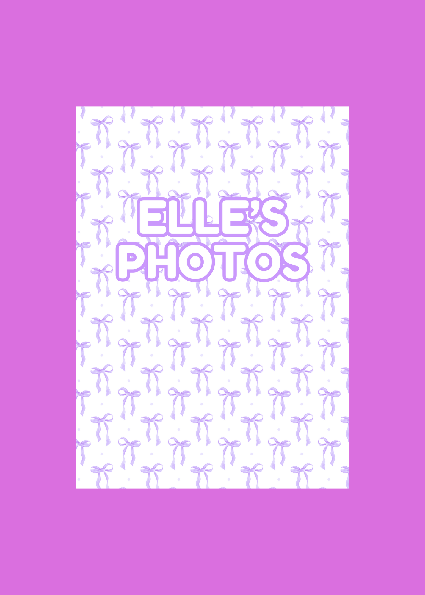 Custom Photo Album