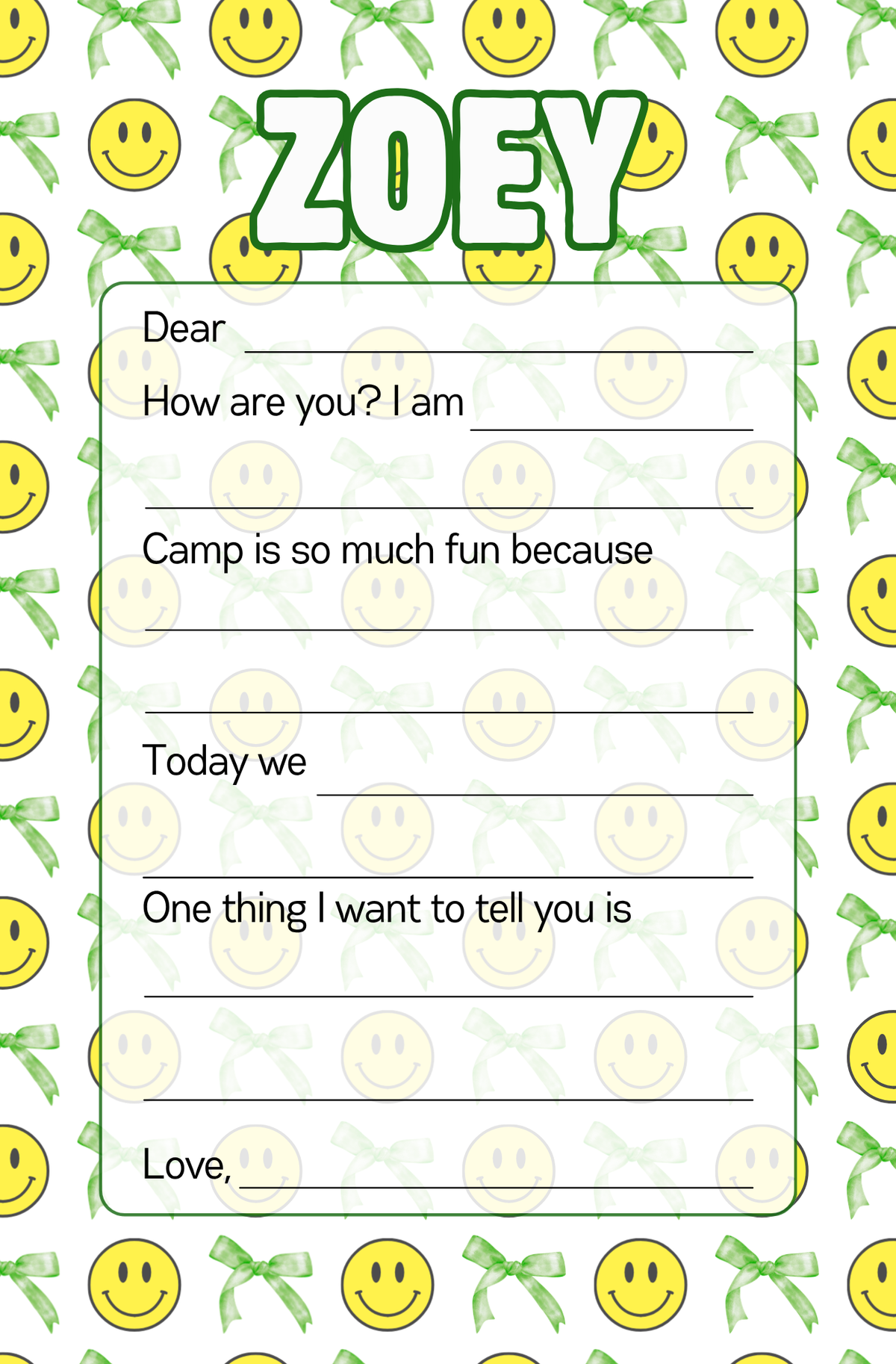 Icon Pattern Notepad