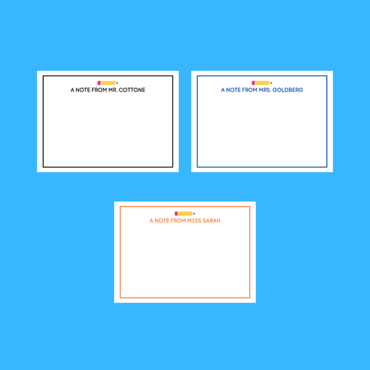 Teacher Stationery - Pencil