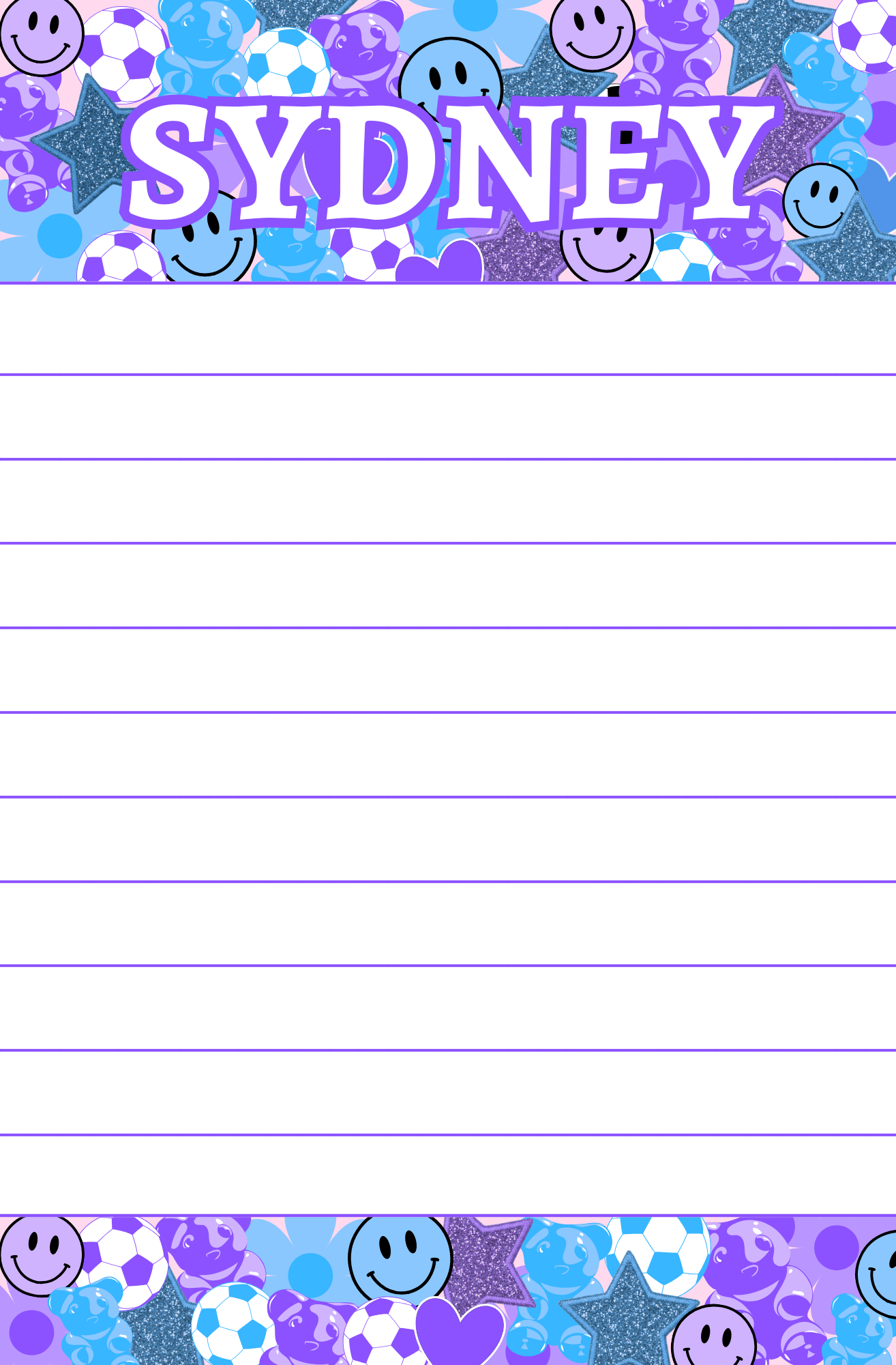 Favorite Things Jumble Notepad