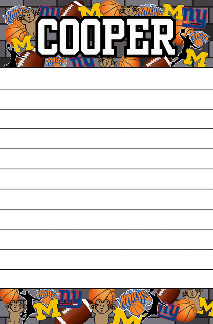 Favorite Things Jumble Notepad