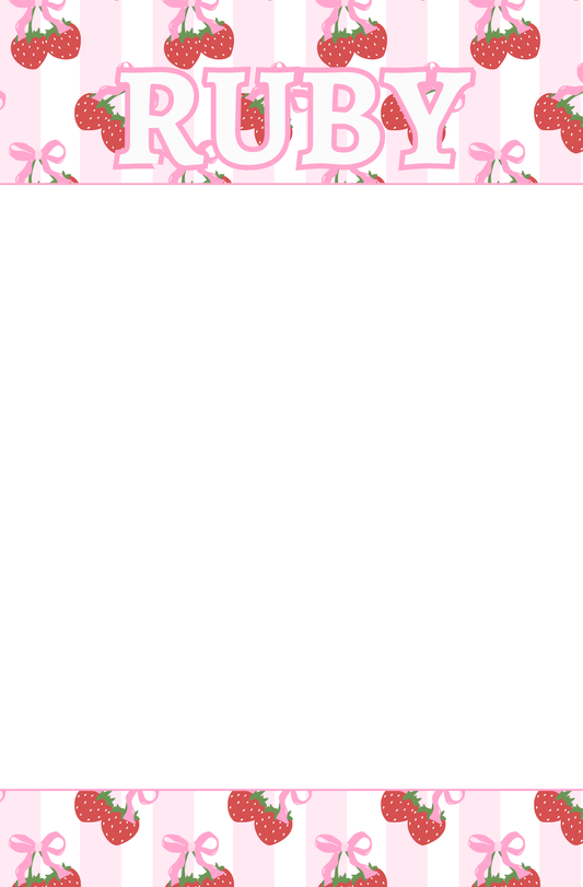Berries Notepad
