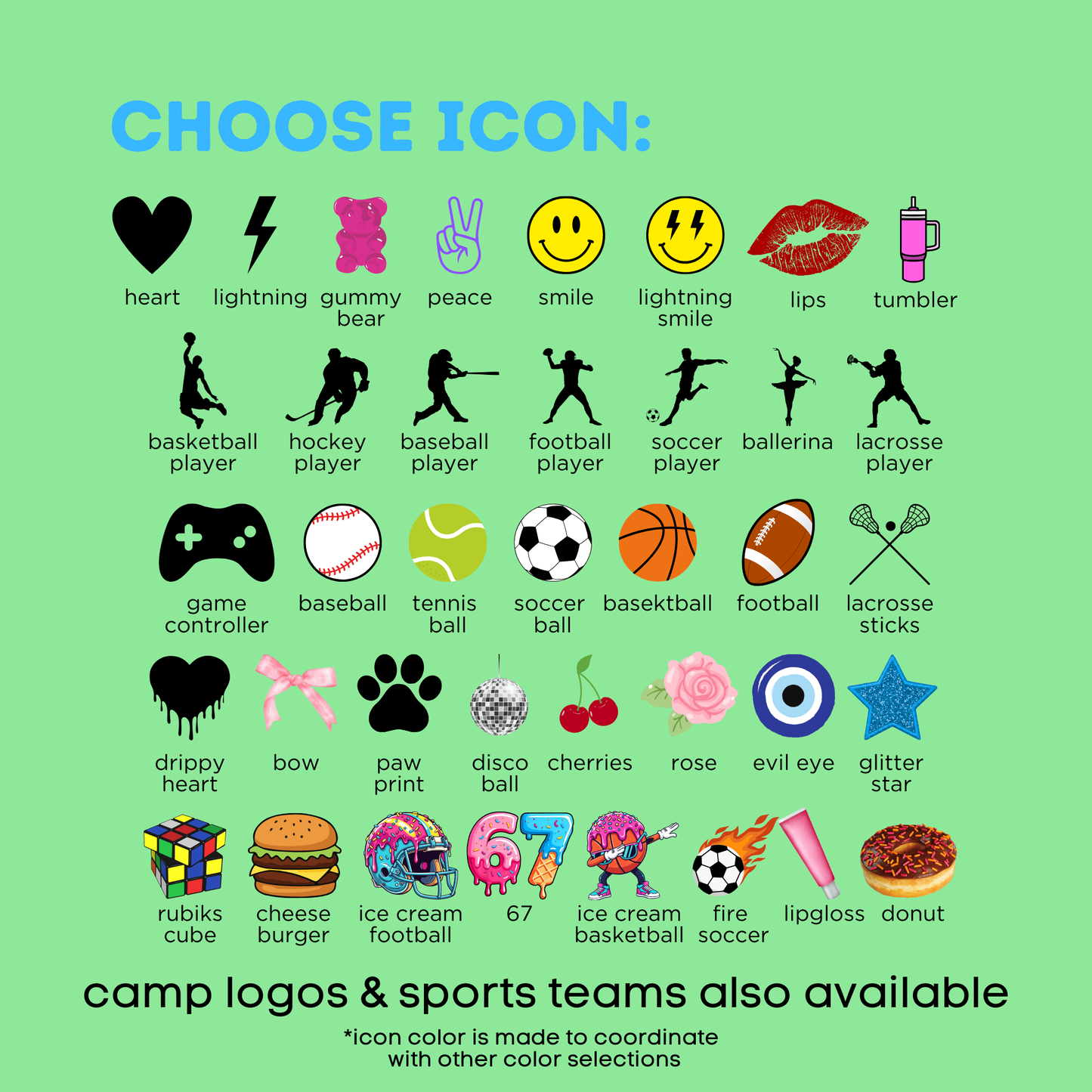 Custom Icon Address Labels