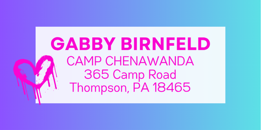 Address Labels - Splatter