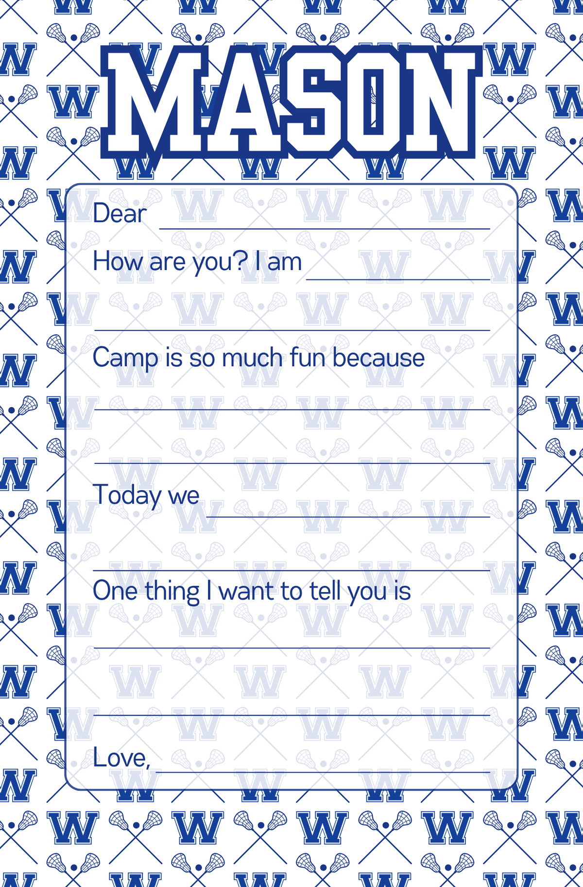 Icon Pattern Notepad